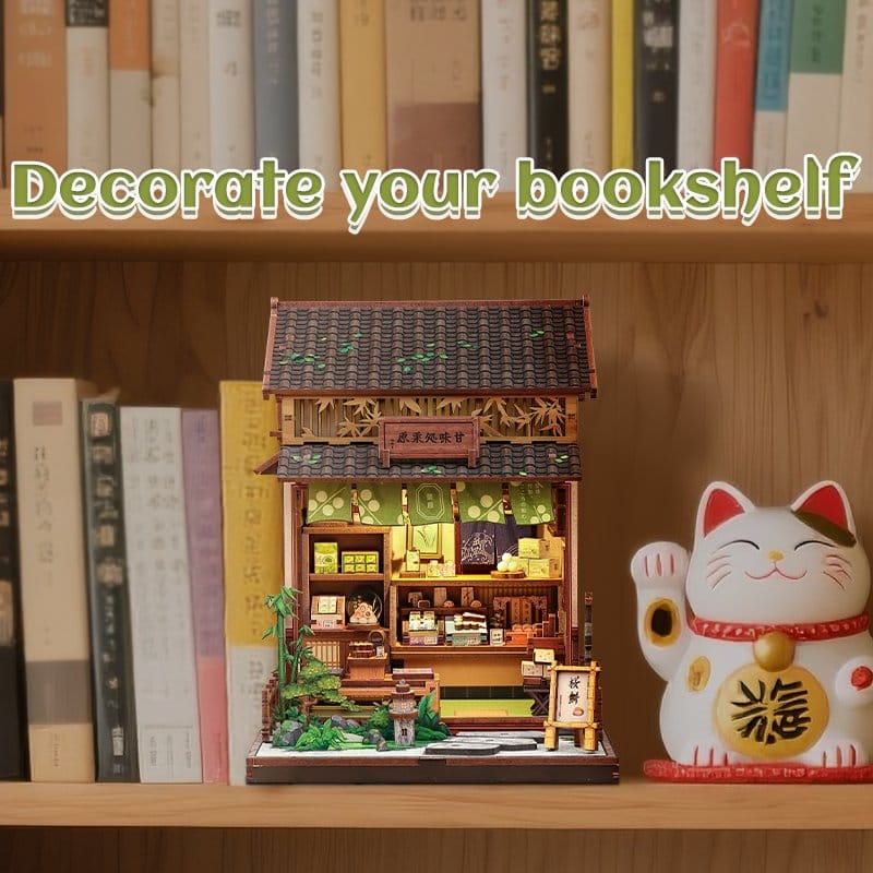 Miniature House Model Kit Kanmi-dokoro Kurihara 19 x 15 cm P073232