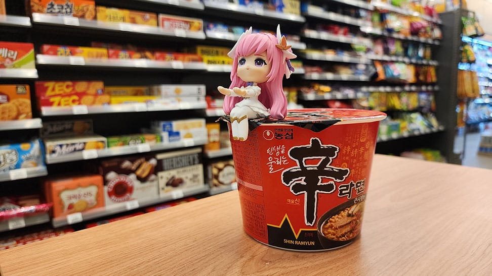 Goddess of Victory: Nikke Cup Noodle Holder PVC Statue Dorothy 9 cm P035708