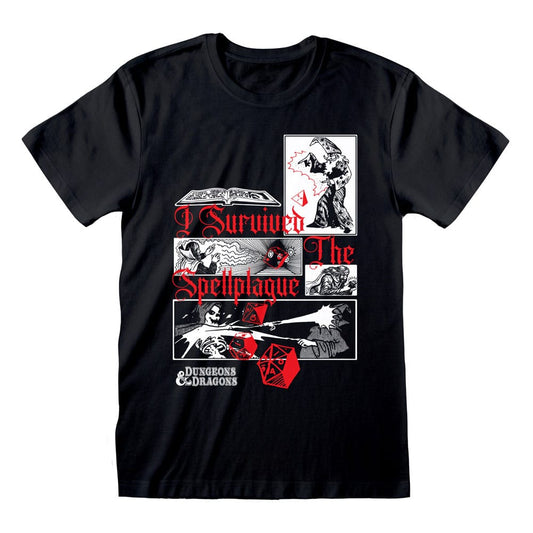 Dungeons & Dragons T-Shirt I Survived The Spellplague Size M