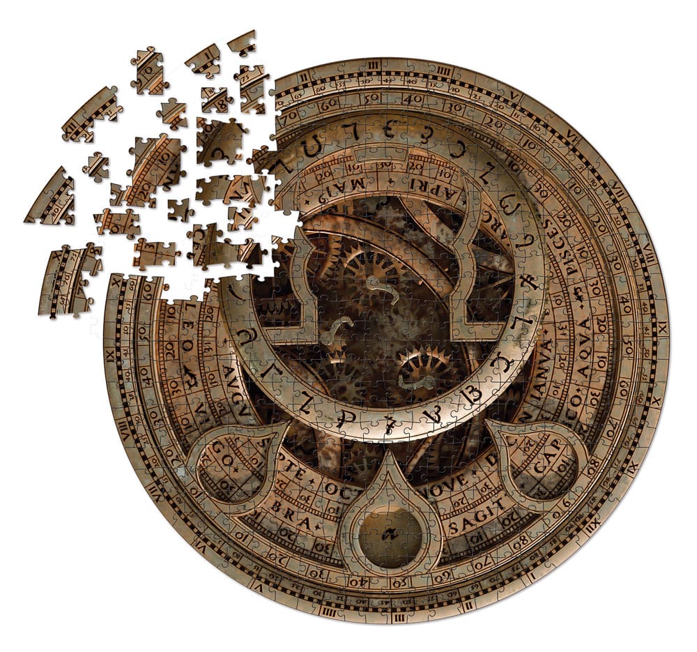 Uncharted Jigsaw Puzzle Cipher Disk Circular Deluxe (500 pieces) P035836