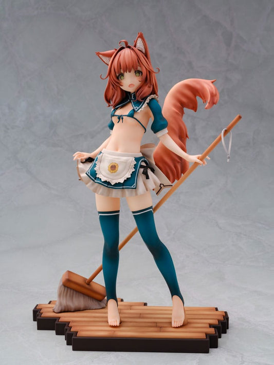 Original Character by Sawayaka Samehada Statue 1/6 Animal Ears Maid Kikimora 25 cm P035863