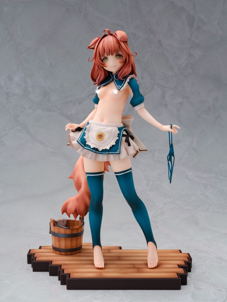 Original Character by Sawayaka Samehada Statue 1/6 Animal Ears Maid Kikimora 25 cm P035863