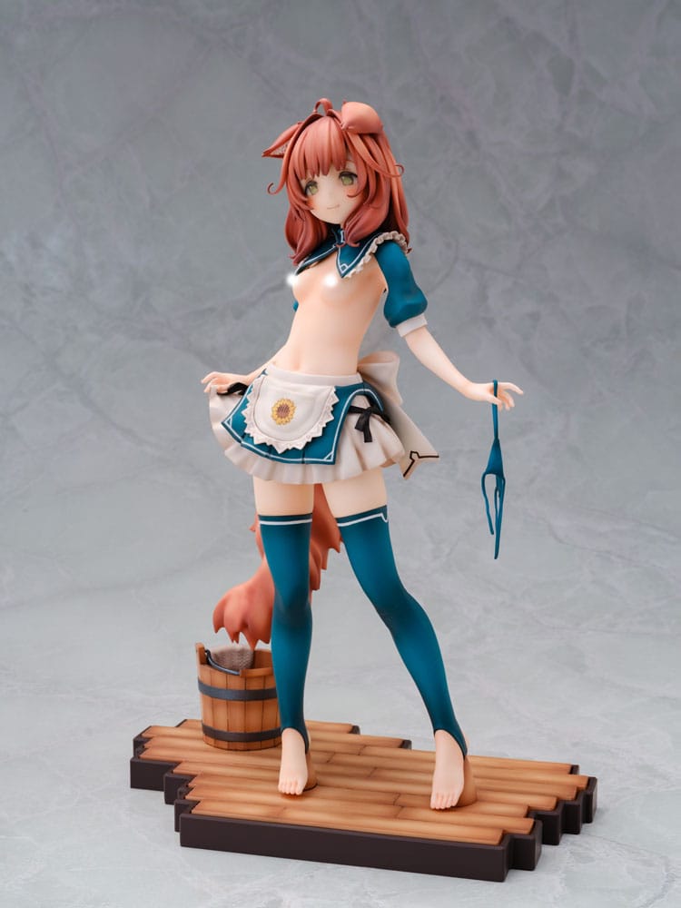 Original Character by Sawayaka Samehada Statue 1/6 Animal Ears Maid Kikimora 25 cm P035863