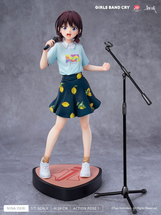 Girls Band Cry Natsu wo Mankitsu shite Sakebe Series No. 1 PVC Statue 1/7 Nina Iseri 24 cm P035875