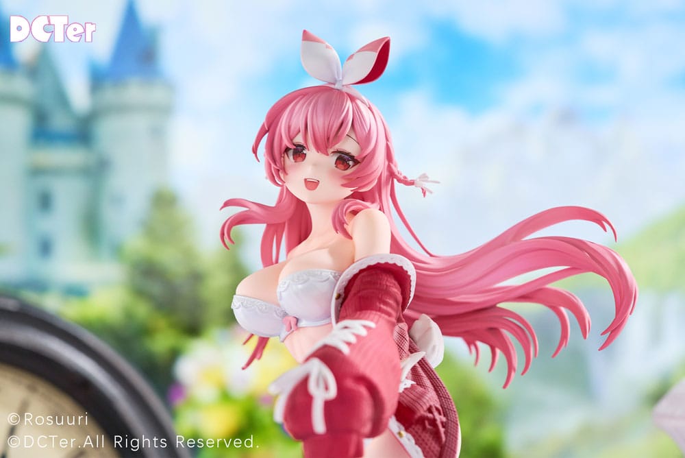 Rosuuri Original Character PVC Statue 1/7 White Rabbit Rosu Swimsuit Ver. 25 cm P035885
