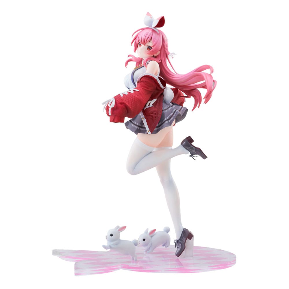 Rosuuri Original Character PVC Statue 1/7 White Rabbit Rosu Casual Clothes Ver. 25 cm P035886