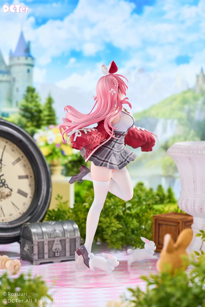 Rosuuri Original Character PVC Statue 1/7 White Rabbit Rosu Casual Clothes Ver. 25 cm P035886