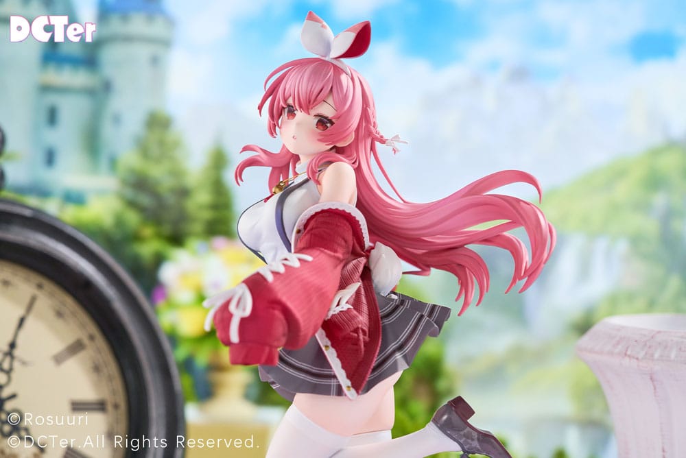 Rosuuri Original Character PVC Statue 1/7 White Rabbit Rosu Casual Clothes Ver. 25 cm P035886
