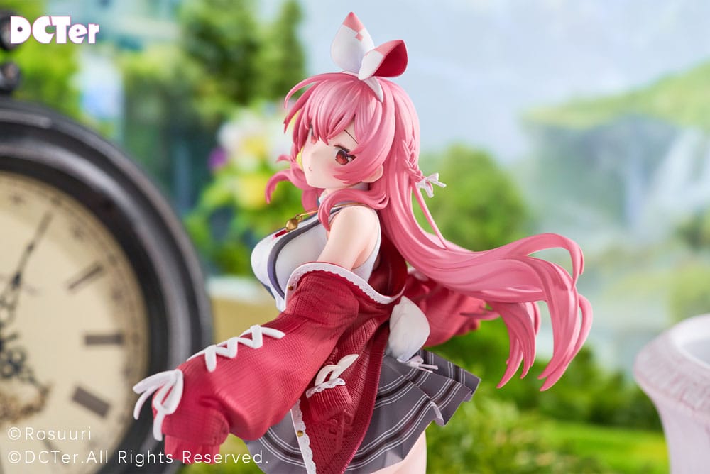 Rosuuri Original Character PVC Statue 1/7 White Rabbit Rosu Casual Clothes Ver. 25 cm P035886
