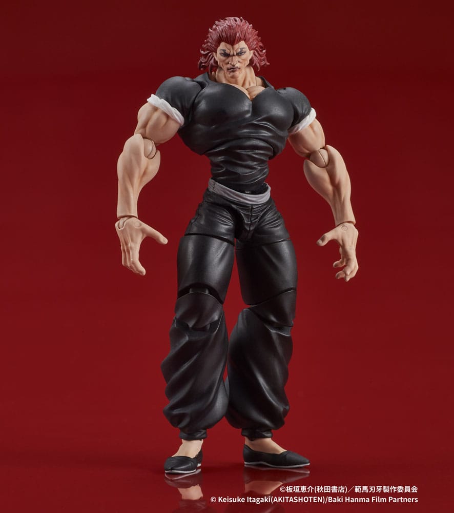 Baki Hanma Digaction Action Figure Yujiro Hanma 7 cm P067414