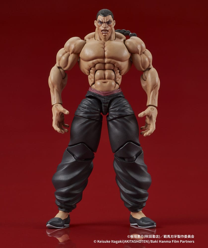 Baki Hanma Digaction Action Figure Retsu Kaioh 7 cm P067415