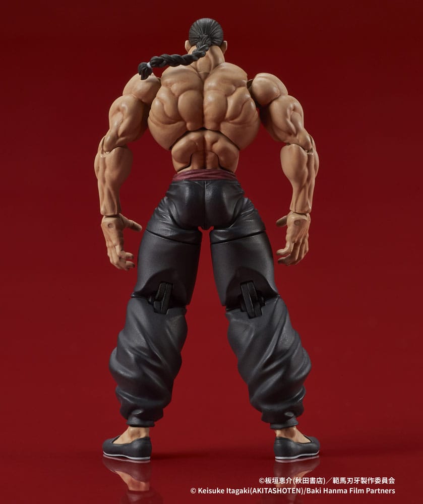 Baki Hanma Digaction Action Figure Retsu Kaioh 7 cm P067415