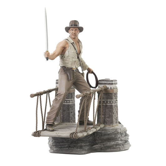 Indiana Jones and the Temple of Doom Deluxe Gallery PVC Statue Rope Bridge 28 cm P036013