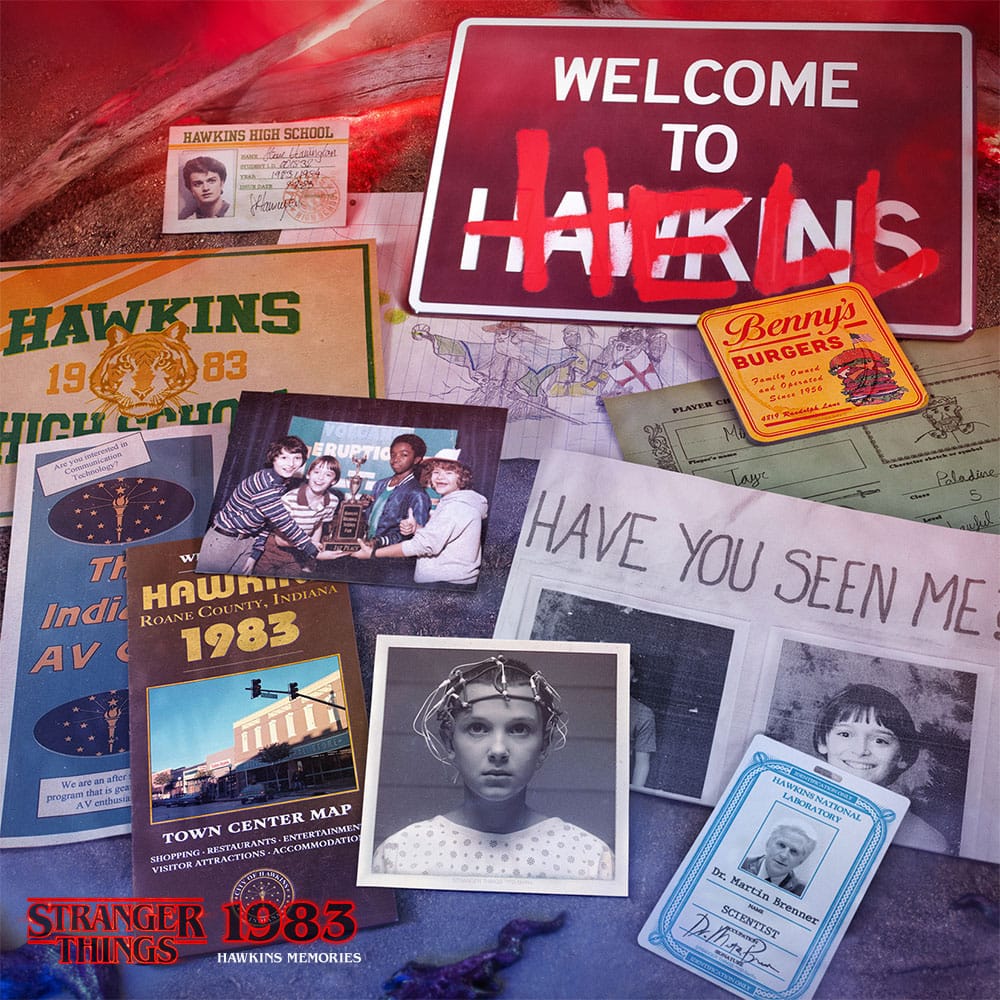 Kit "Memories di Hawkins" di Stranger Things, edizione limitata del corso di Vecna