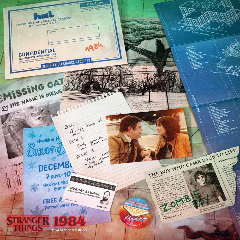 Kit "Memories di Hawkins" di Stranger Things, edizione limitata del corso di Vecna