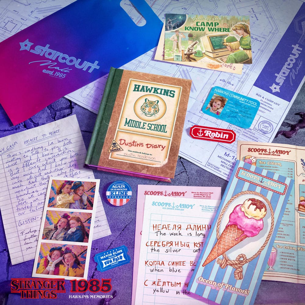 Kit "Memories di Hawkins" di Stranger Things, edizione limitata del corso di Vecna