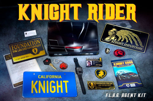Knight Rider Gift Box F.L.A.G Agent Kit P036135