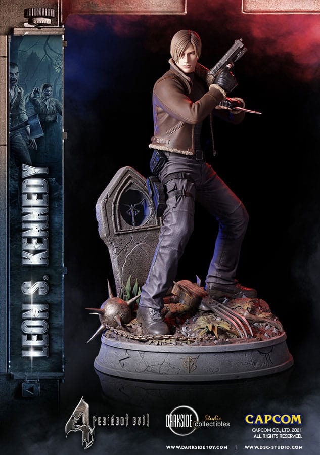 Resident Evil Premium Statue Leon Kennedy 50 cm P036186