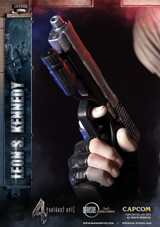 Resident Evil Premium Statue Leon Kennedy 50 cm P036186