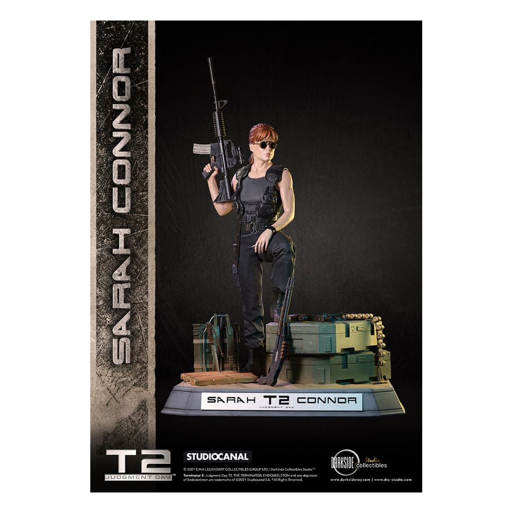 Terminator 2: Judgement Day 30th Anniversary Statue Sarah Connor 1/3 Exclusive 71 cm P036193