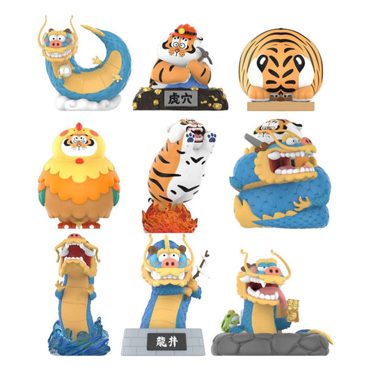 I Am Not Fat Tiger Long Teng Hu Yue Series Mini Figures 9 cm Display (8) P036273