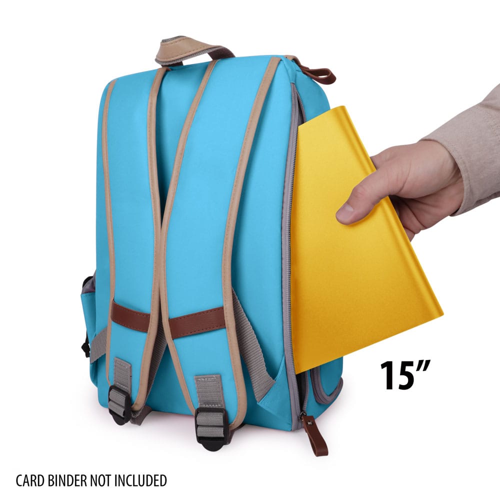 Enhance TCG Series Trading Card Backpack Designer Edition Blue Mid-Size