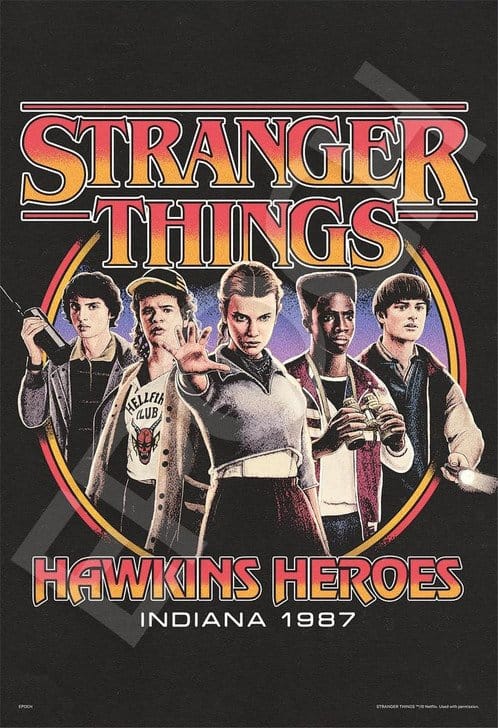Stranger Things 1000-piece puzzle Hawkins Heroes P074469