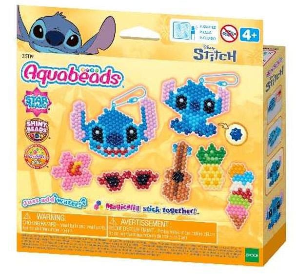 Stitch Aquabeads Craft kit key ring P036435