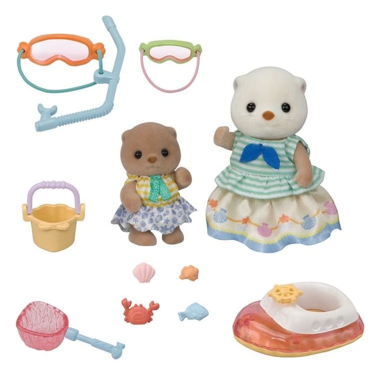 Sylvanian Families Sea Otter Snorkel Playset P074478