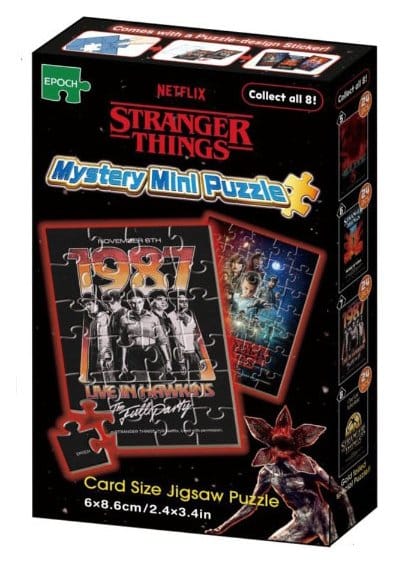 Stranger Things Mystery mini puzzle Display (8) P074480