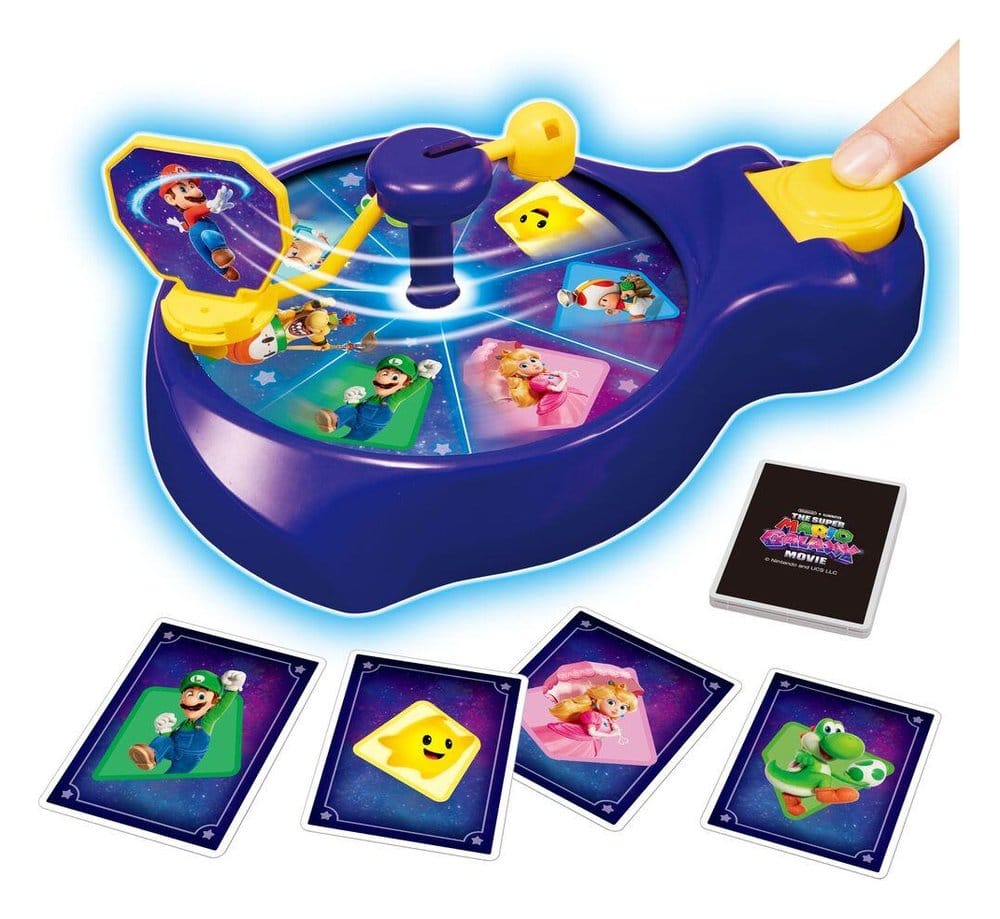 Super Mario game Galaxy Movie Spin'n Match P074494