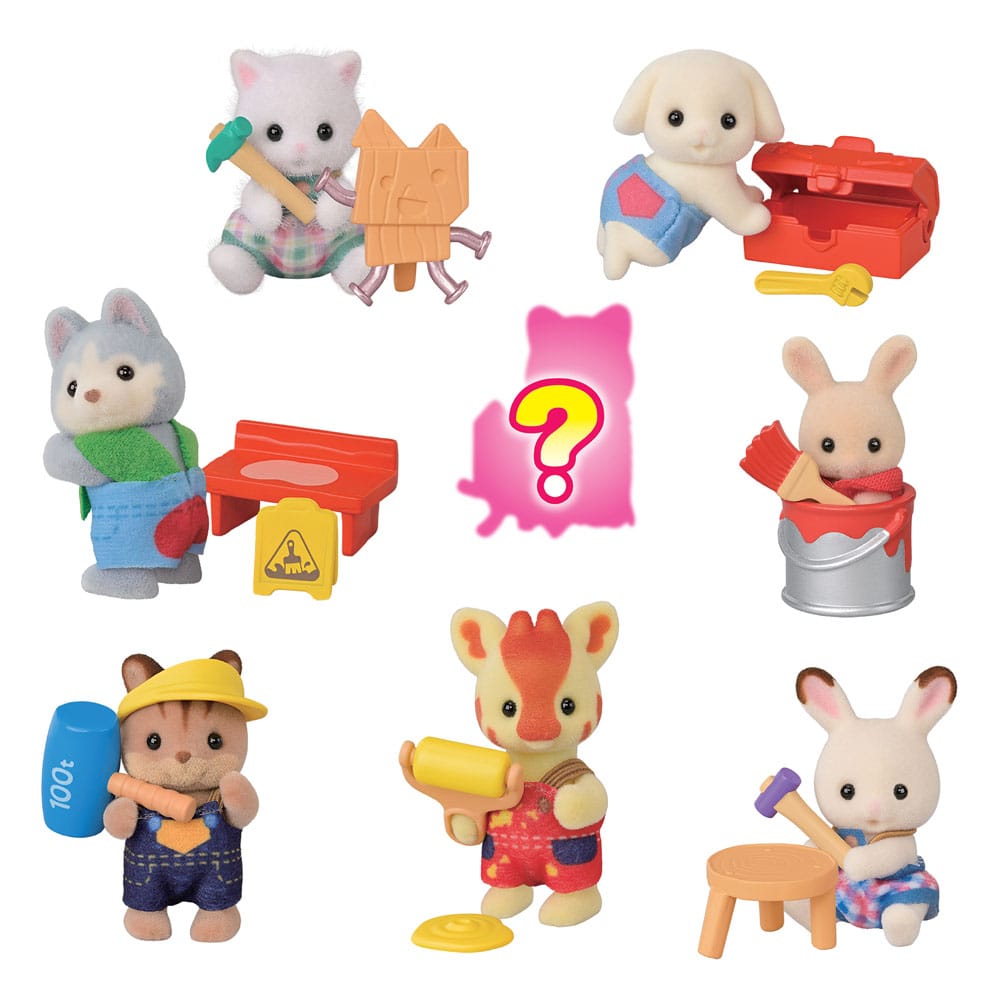 Sylvanian Families: Construction site baby friends Surprise Bag figure 5 cm P065530