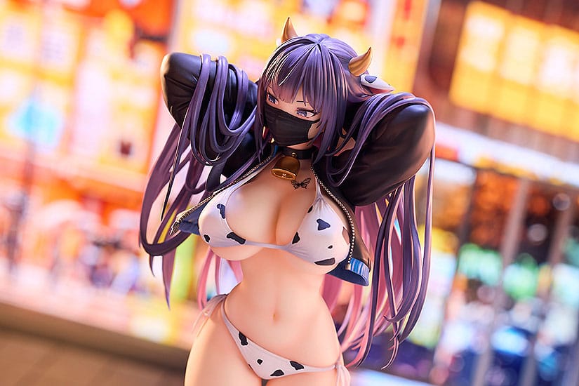 Biya Original Character Statue 1/6 Yuna: Cow Bikini Ver. 26 cm P036471
