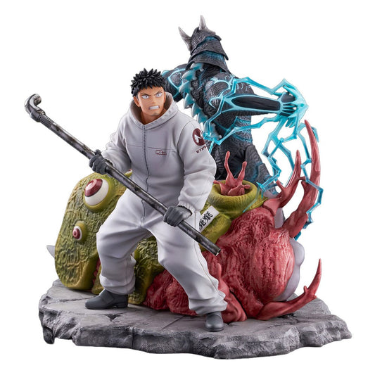 Kaiju No.8 SHIBUYA SCRAMBLE FIGURE PVC Statue 1/7 Kaiju No.8 & Kafka Hibino 29 cm P068468