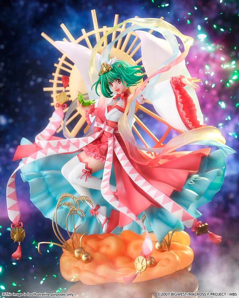Macross Frontier SHIBUYA SCRAMBLE FIGURE PVC Statue 1/7 Ranka Lee Amaterasu Ver. 29 cm P036490