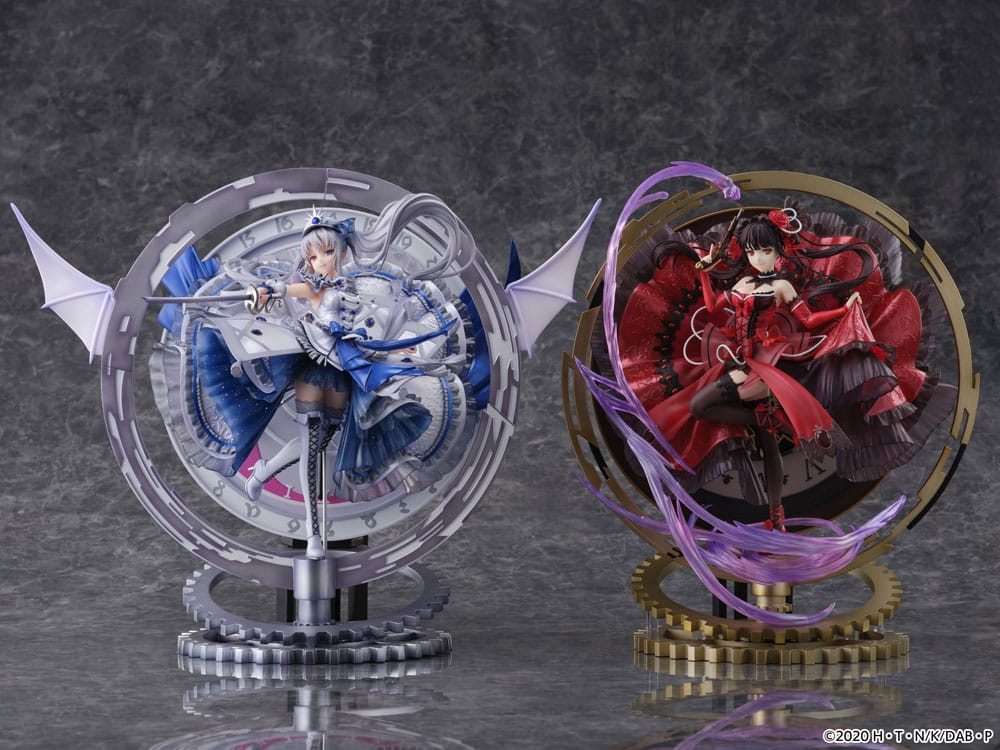 Date A Bullet SHIBUYA SCRAMBLE FIGURE PVC Statue 1/7 The White Queen -Royal Blue Sapphire Dress Ver. 33 cm P036495