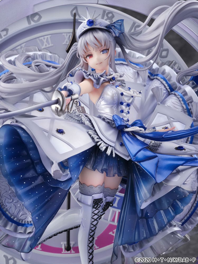 Date A Bullet SHIBUYA SCRAMBLE FIGURE PVC Statue 1/7 The White Queen -Royal Blue Sapphire Dress Ver. 33 cm P036495
