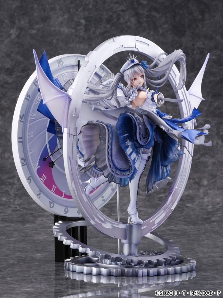 Date A Bullet SHIBUYA SCRAMBLE FIGURE PVC Statue 1/7 The White Queen -Royal Blue Sapphire Dress Ver. 33 cm P036495