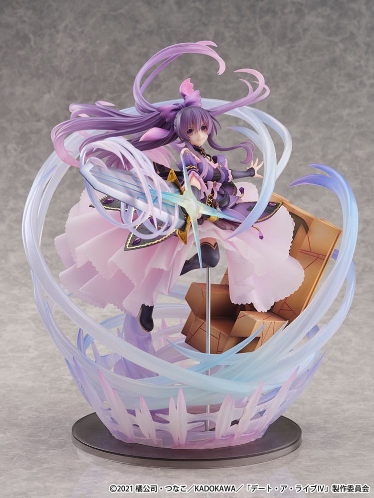 Date A Live IV SHIBUYA SCRAMBLE FIGURE PVC Statue 1/6 Tohka Yatogami Princess Amethyst Dress Ver. 32 cm P036499