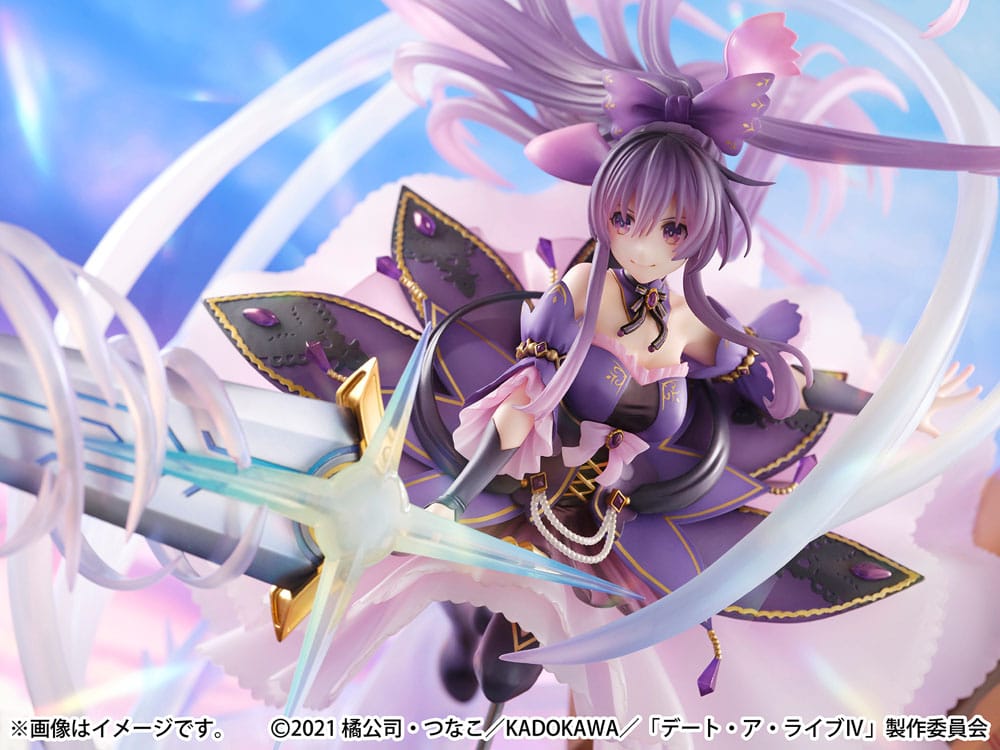 Date A Live IV SHIBUYA SCRAMBLE FIGURE PVC Statue 1/6 Tohka Yatogami Princess Amethyst Dress Ver. 32 cm P036499