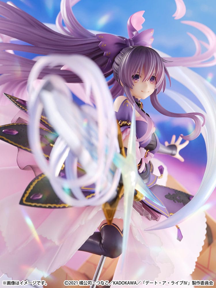 Date A Live IV SHIBUYA SCRAMBLE FIGURE PVC Statue 1/6 Tohka Yatogami Princess Amethyst Dress Ver. 32 cm P036499