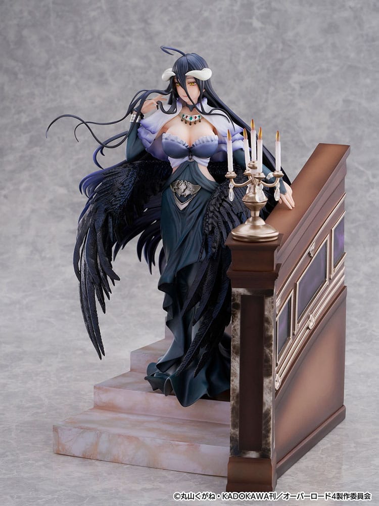Overlord SHIBUYA SCRAMBLE FIGURE PVC Statue 1/7 Albedo Jet Black Dress Ver. 28 cm P036501