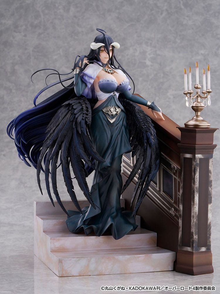 Overlord SHIBUYA SCRAMBLE FIGURE PVC Statue 1/7 Albedo Jet Black Dress Ver. 28 cm P036501