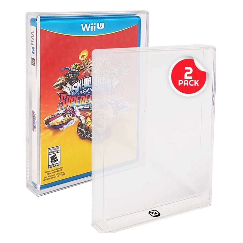 Acrylic Case 2-Pack forDVD/Wii/GameCube/PS2/XboX/Xbox360 P036518