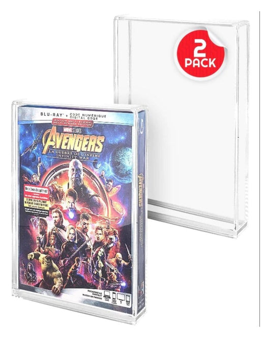 Acrylic Case 2-Pack for PS3/PS4/Blu-Ray/XBOX One P074087