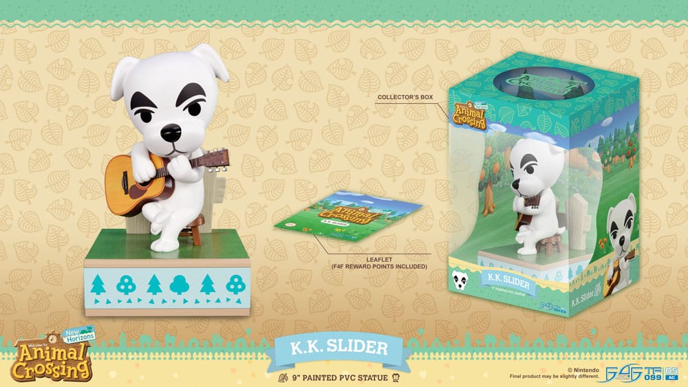 Animal Crossing: New Horizons PVC Statue K.K. Slider 22 cm P036749