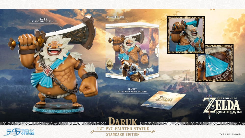 The Legend of Zelda Breath of the Wild PVC Statue Daruk Standard Edition 29 cm P036756