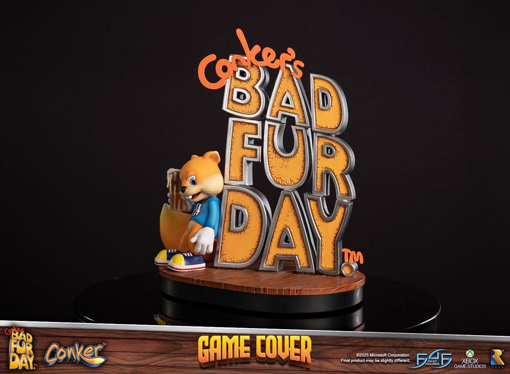 Conker´s Bad Fur Day Statue Game Cover Exclusive Edition 45 cm P065595
