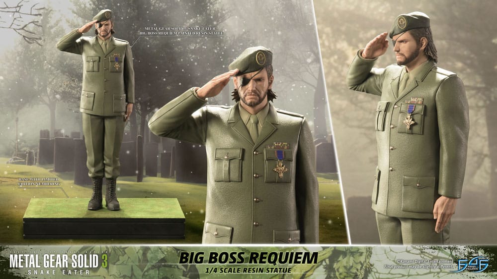 Metal Gear Solid 3: Snake Eater Statue 1/4 Big Boss Requiem 55 cm P036855
