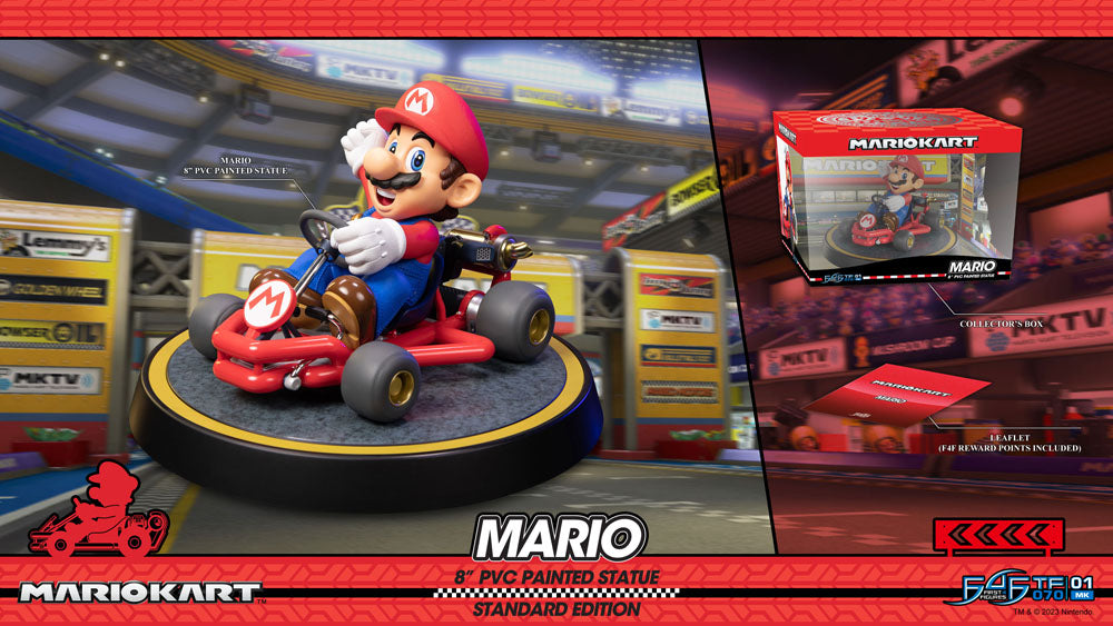 Mario Kart PVC Statue Mario Standard Edition 19 cm P036858